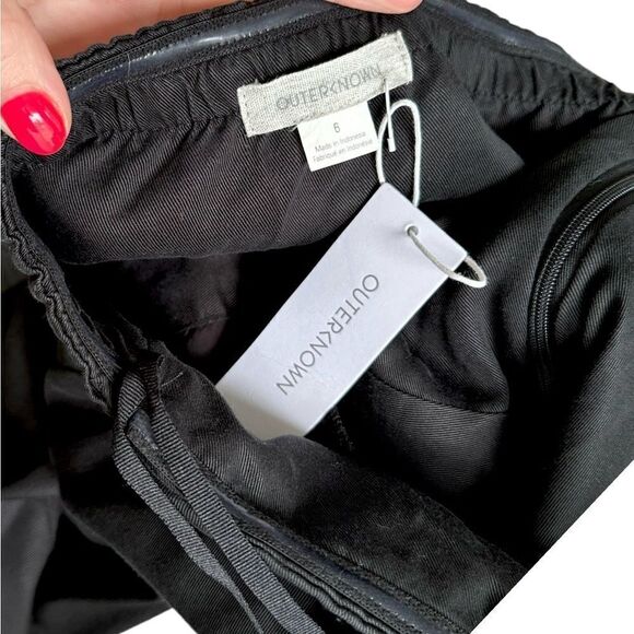 Outerknown Black Ronan Strapless Tencel Jumpsuit - Picture 12 of 13